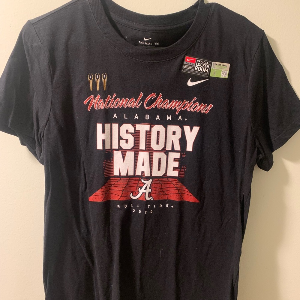 Brand New Nike Alabama 2020 National Champions Tshirt